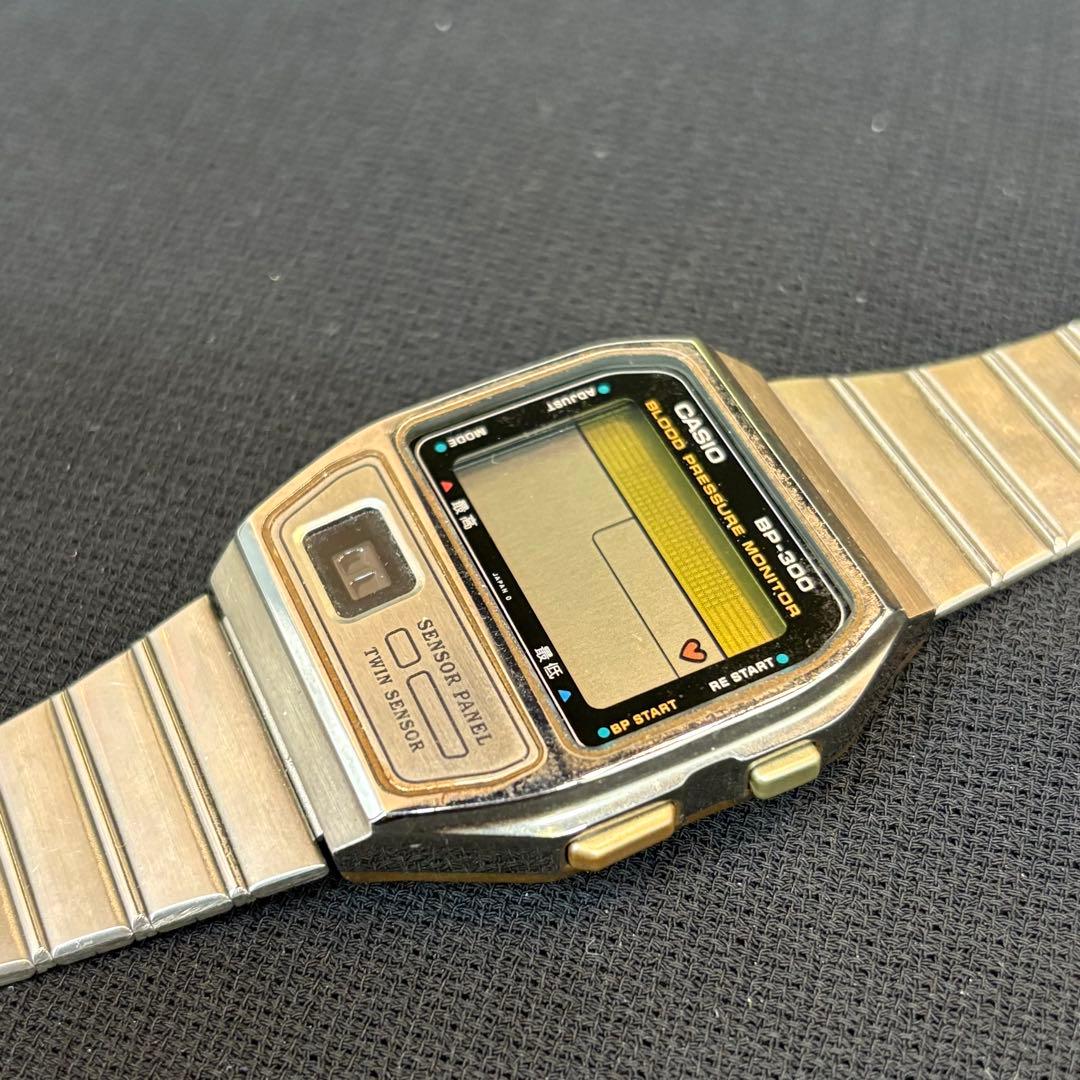 稼動品 CASIO カシオ BP-300 ブラッドプレッシャーモニター デジタル