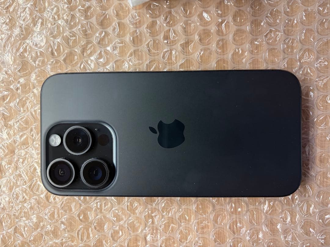 【値下　本日まで】Apple iPhone 15 Pro ブラック 128GB