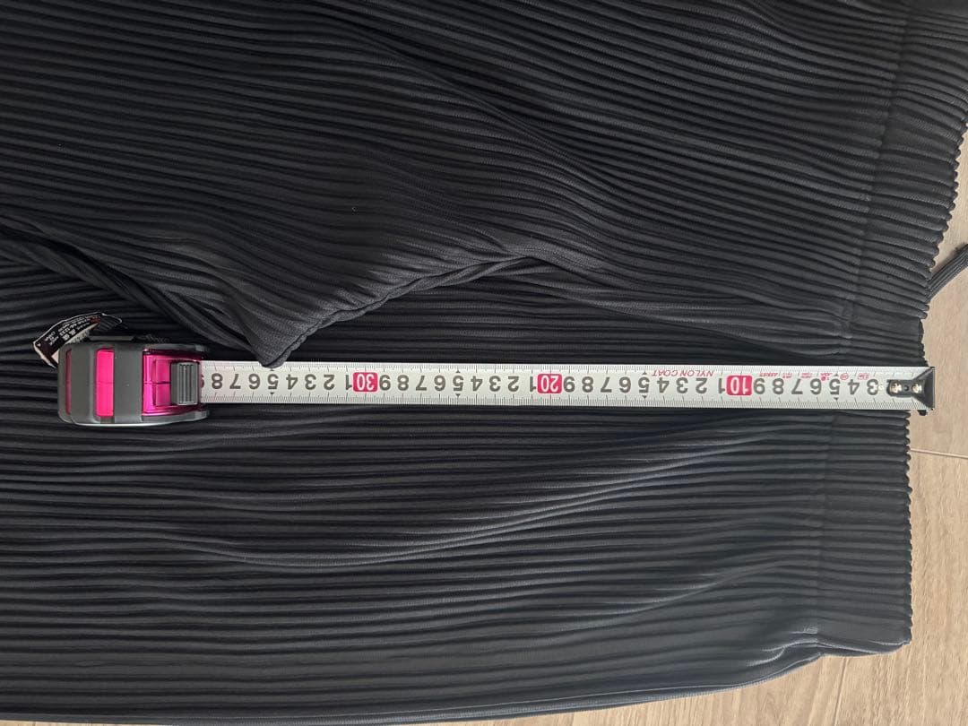 オムプリッセ　プリーツ クロップドパンツ