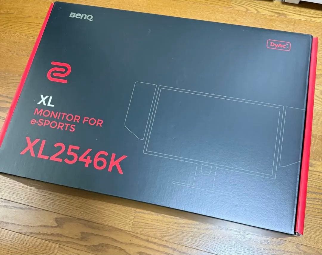 BenQ XL2546K 24.5インチ モニター 本体 ほぼ完備品 送料無料