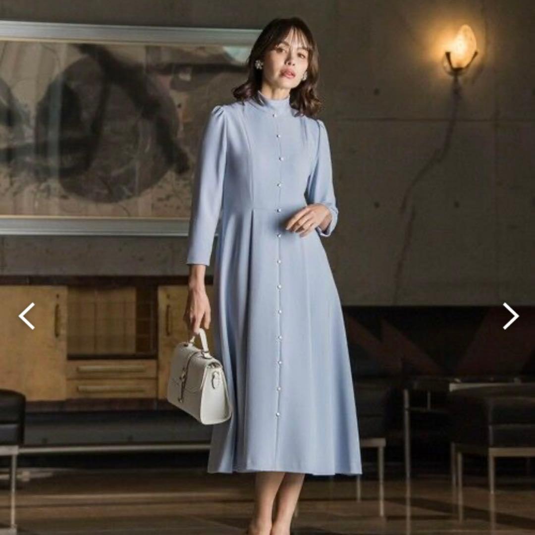 新品　ビアッジョブルー　MISSION DOUBLE CLOTH ワンピース 2