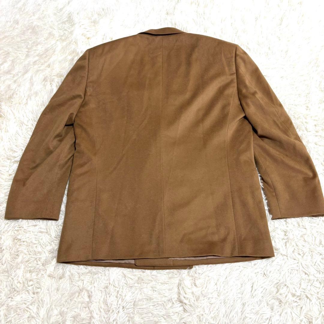 【美品】GIVENCHY カシミヤ100% テーラードジャケット　キャメル