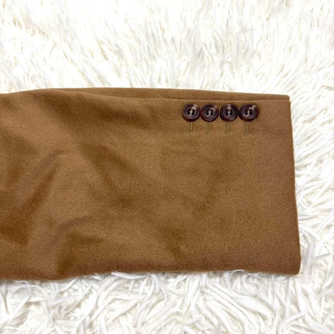 【美品】GIVENCHY カシミヤ100% テーラードジャケット　キャメル