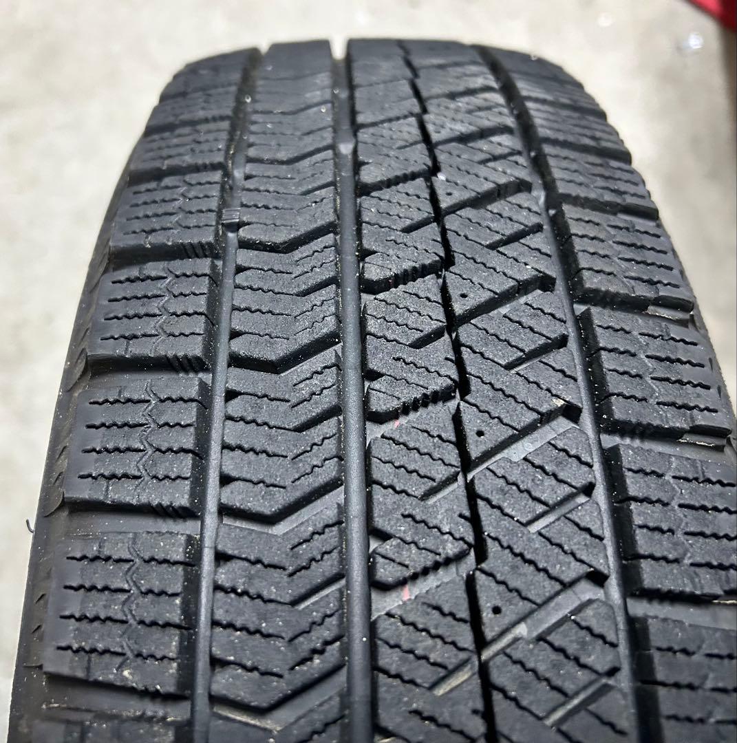 8分山！ブリヂストン　スタッドレスタイヤ155/65R14 軽自動車用4本セット