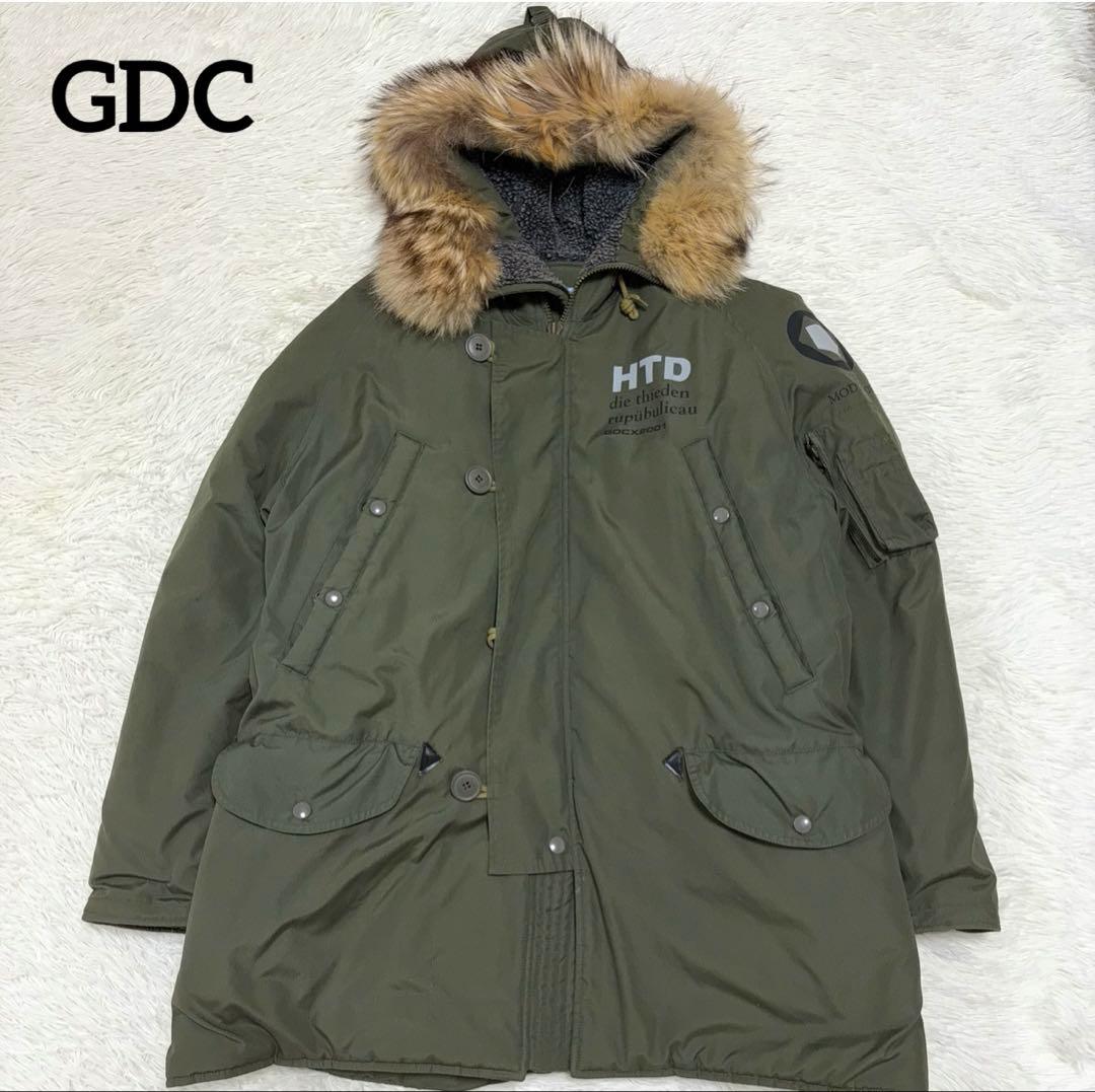 GDC グランドキャニオン archive モッズコート コヨーテ ファー XL