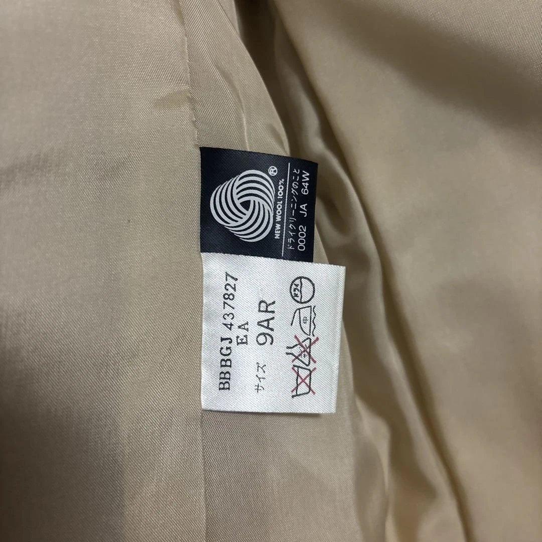 BROOKS BROTHERS ベージュ ウールダブルジャケット 9AR