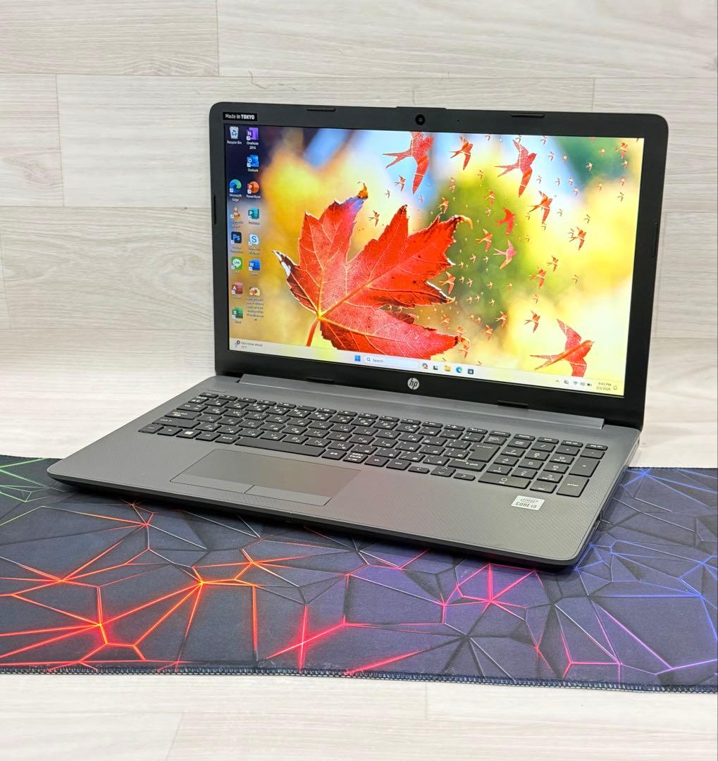 10世代 エイチピーHp ノートパソコン/8GB/256GB+500GBフルHD