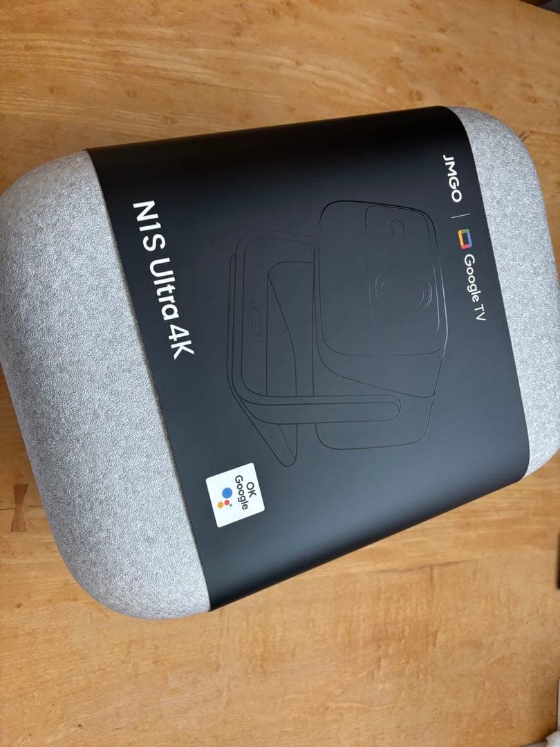 JMGO N1S Ultra 4K 3色レーザープロジェクター 純正スタンド付