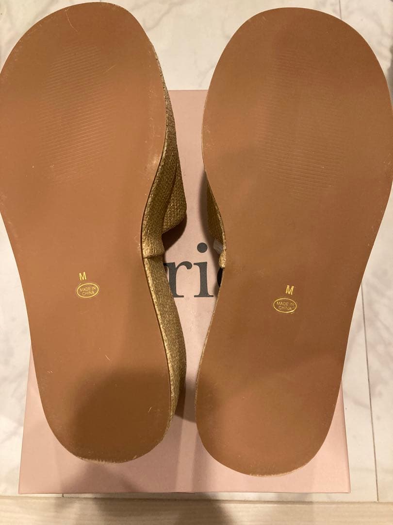 darich ダーリッチ DDラフィアサンダル M