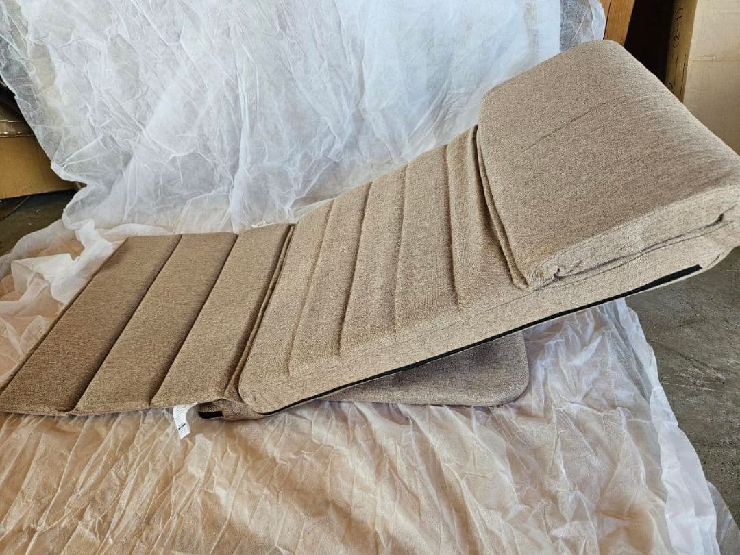 2個セット　いつでもどこでも背もたれ座椅子　BE色