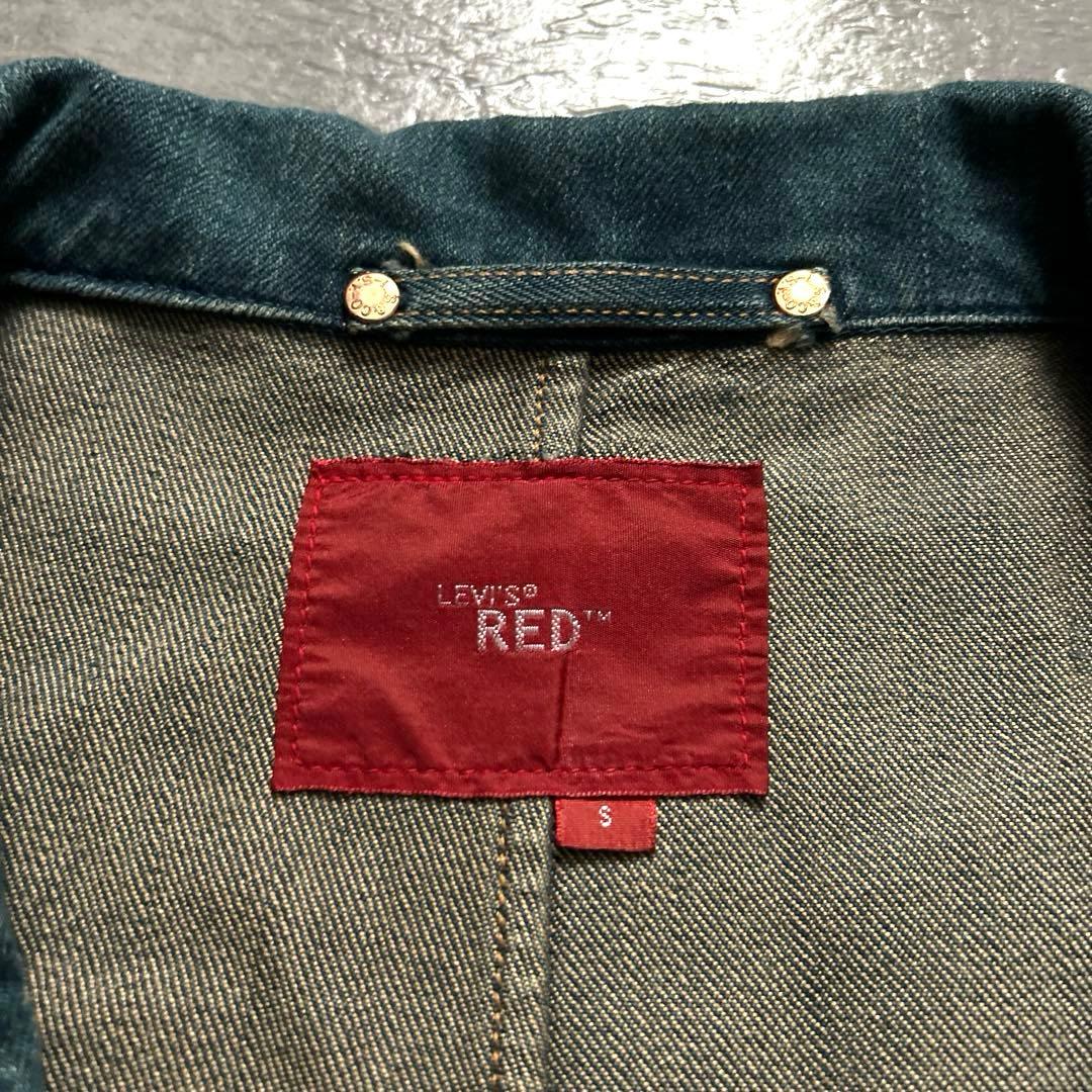 リーバイスレッド Levi's REDデニム変形ジャケット Sサイズ金具チェーン