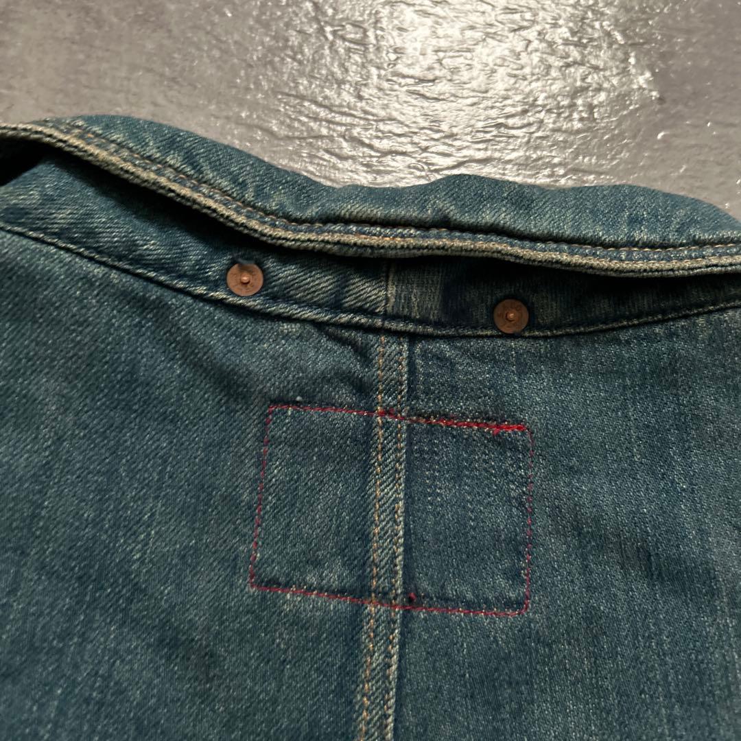 リーバイスレッド Levi's REDデニム変形ジャケット Sサイズ金具チェーン