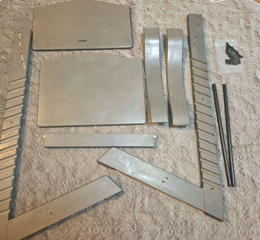 ☆STOKKE☆2台SET ピンク&グレー シリアル5~ 分解済み ※別購入可能