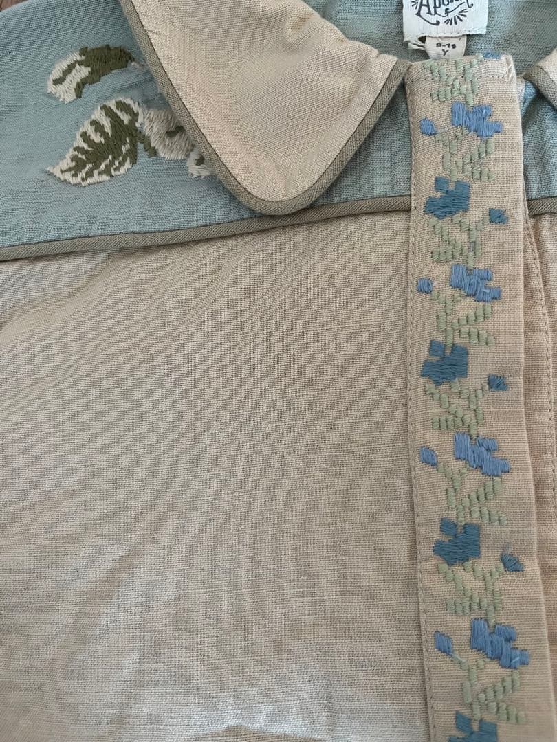 新品未使用Apolina kids Lana shirt 9-11y