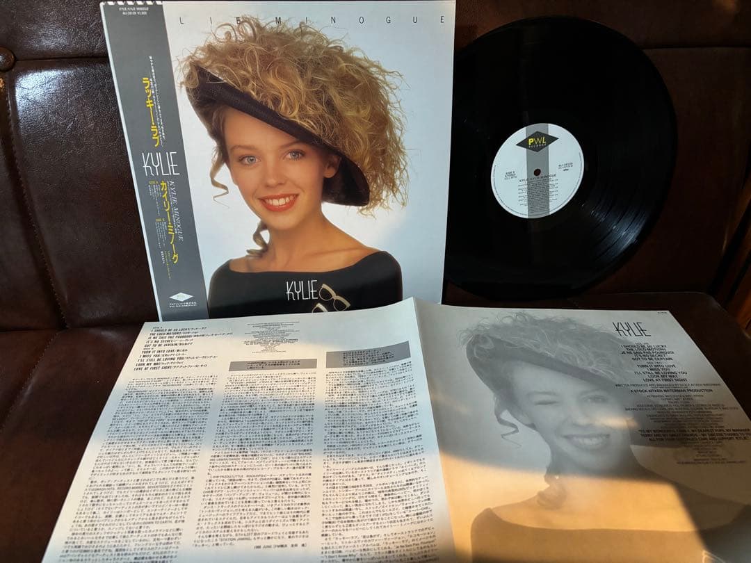 帯付 新品並 国内盤LP★カイリー・ミノーグ/ラッキーラブ=KYLIE　ALI～