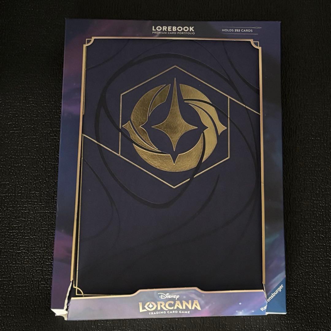 ロルカナ　ロゴ　カードファイル　ロアブック Lorcana ultra pro