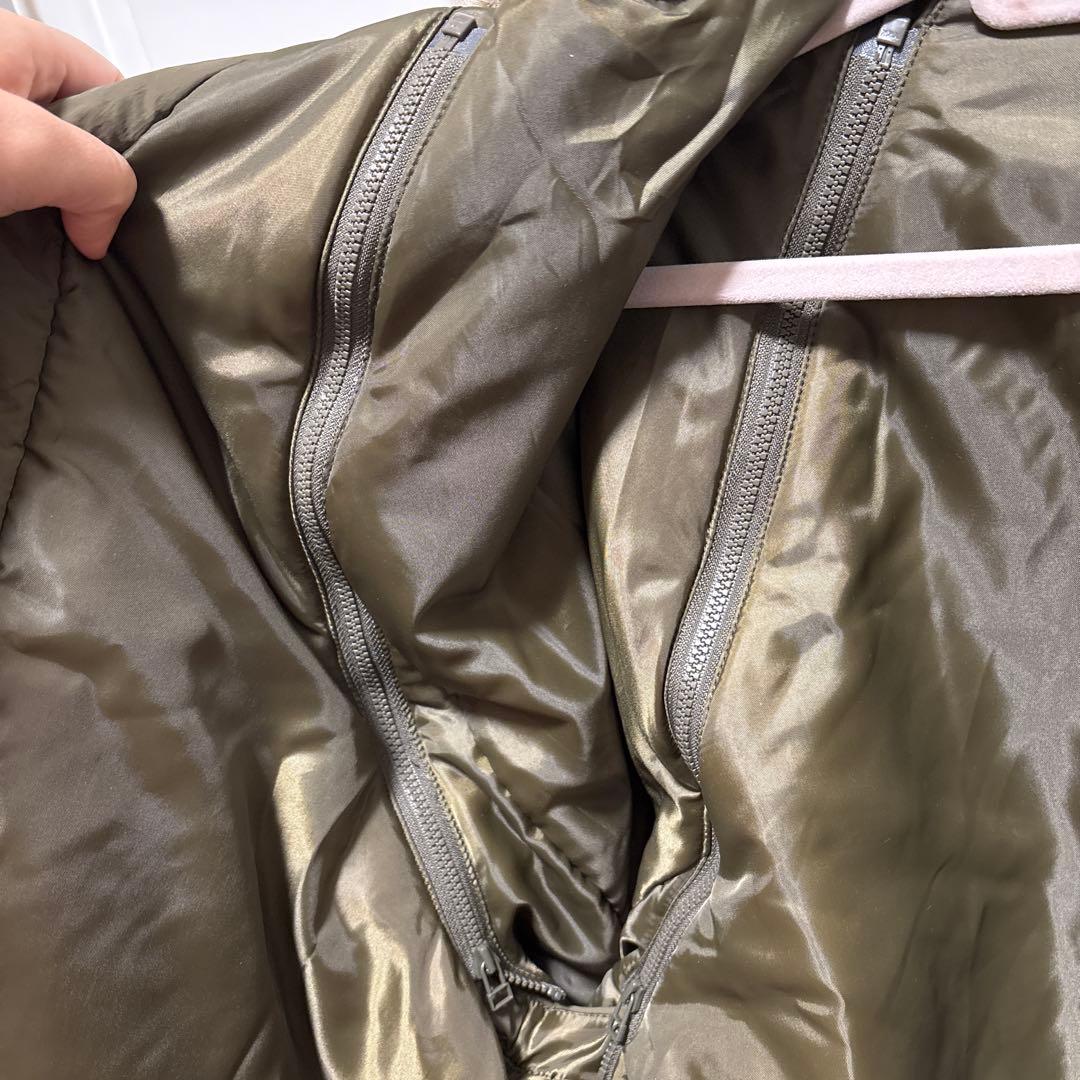 ADAM ET ROPE' マルチWAYミドル丈ボアコンビブルゾン