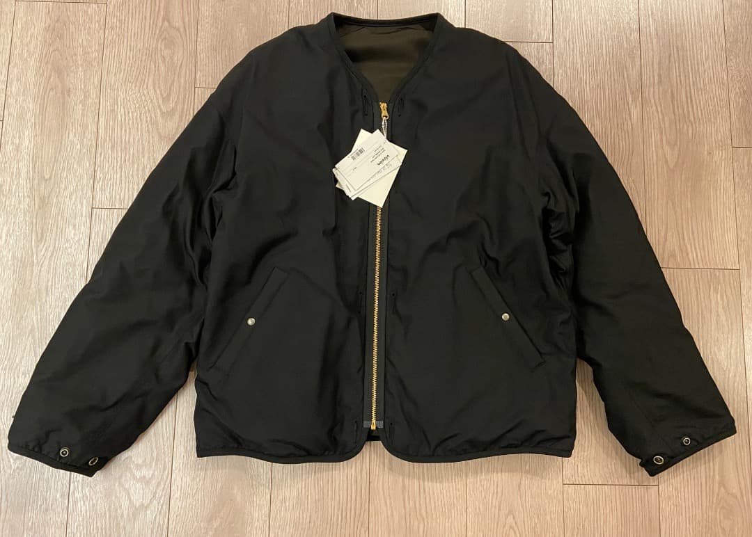 visvim IRIS DOWN JKT（BLACK）