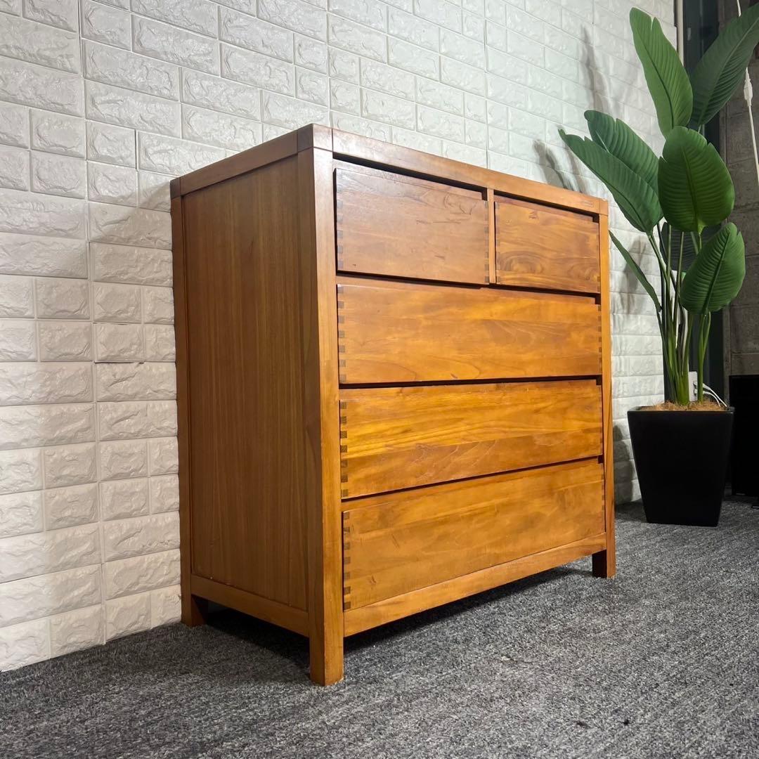 SCANTEAK スキャンティーク 4段チェスト 箪笥 収納家具 C139