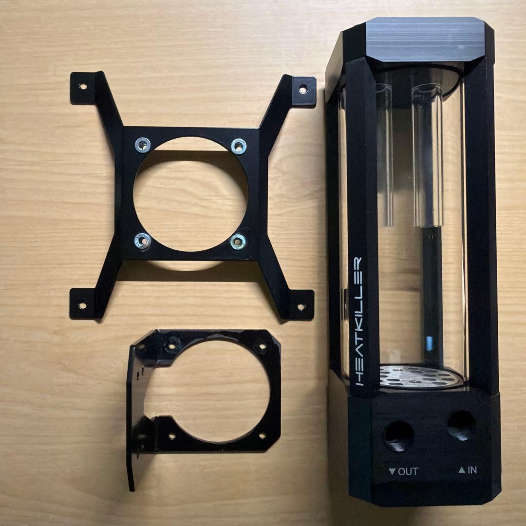 ゆきぽ　Heatkiller D5ポンプ リザーバー 150mm その4