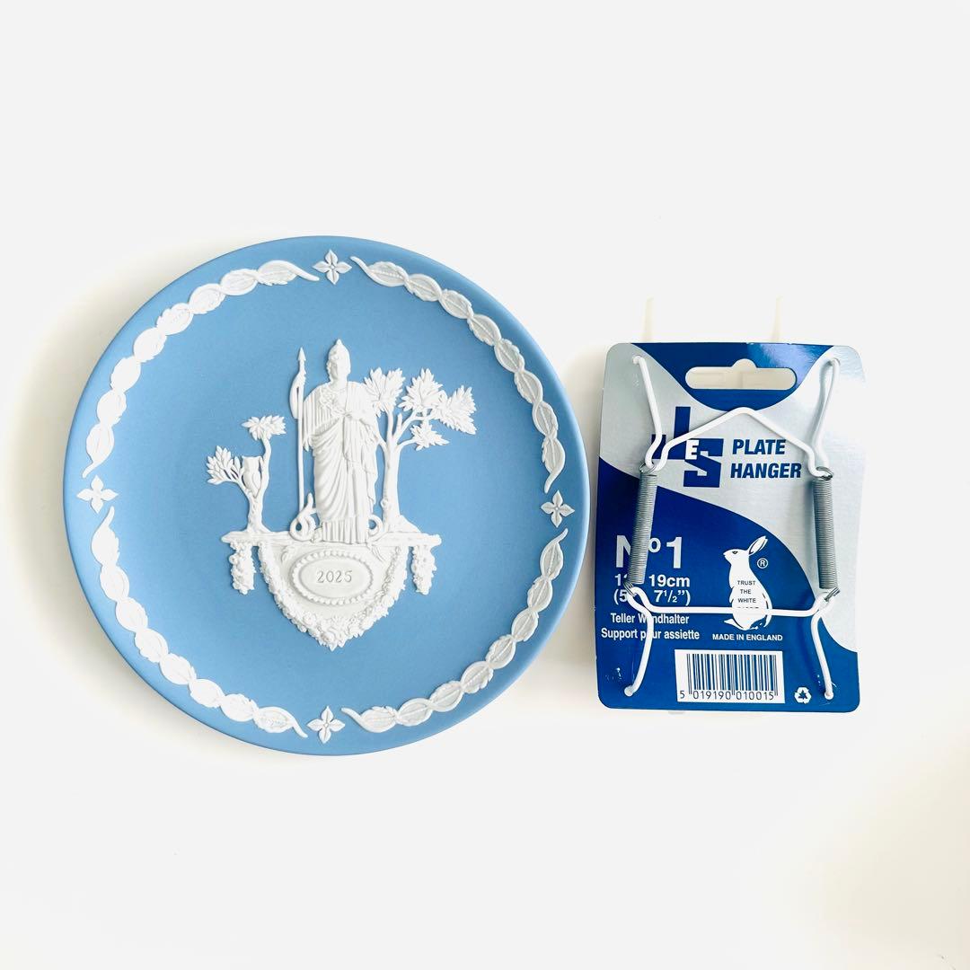 新品ウェッジウッド イヤープレート2024 2025ジャスパー アテナポセイドン