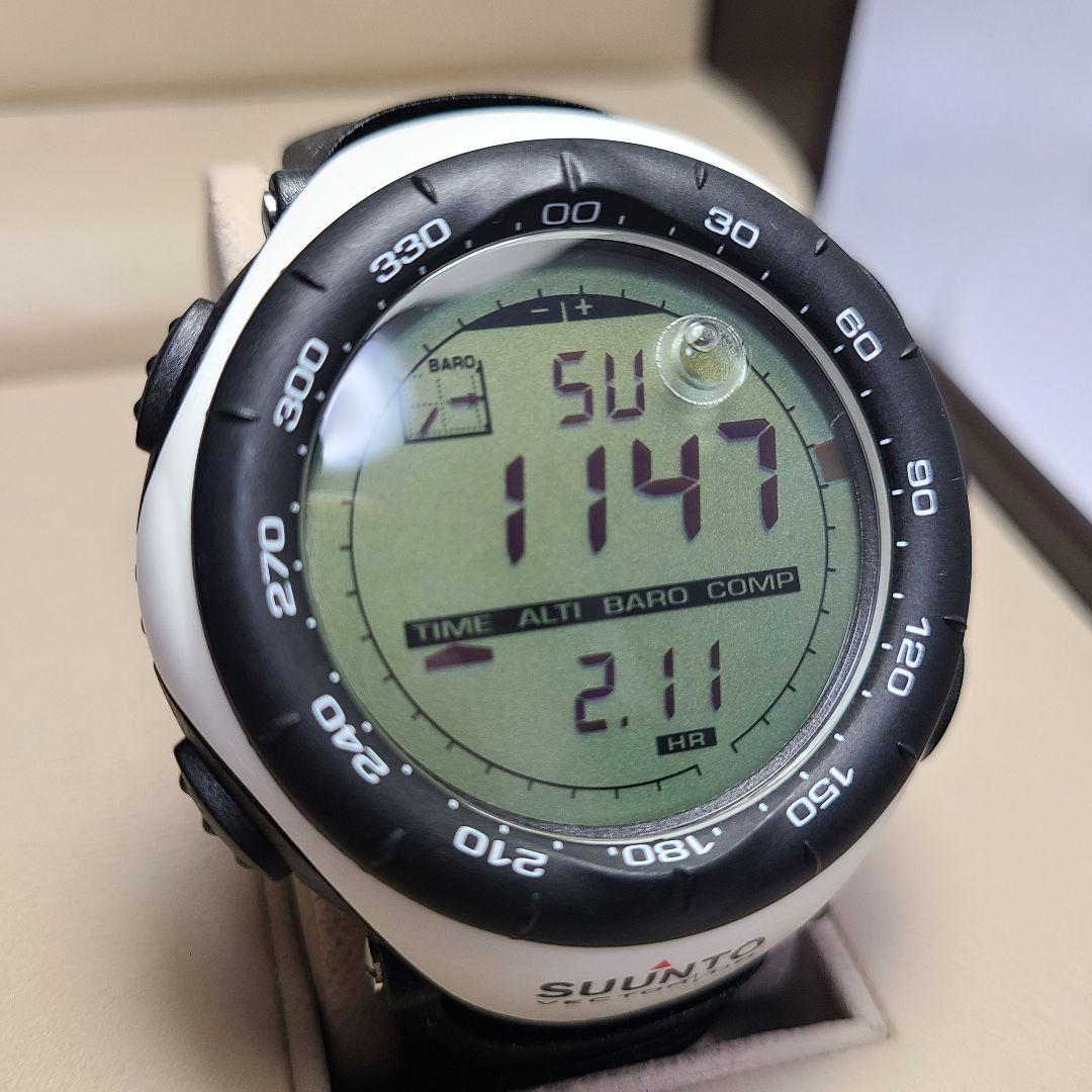 【未使用品】SUUNTO　VECTOR HR　ベクター　アウトドア　稼働品　時計