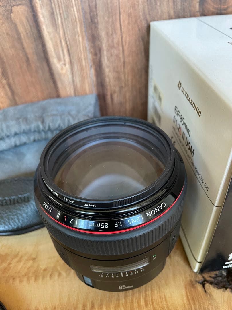 Canon EF 85mm f/1.2L II USM 単焦点レンズ訳アリ