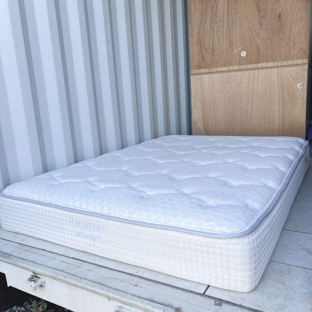 取付無料！IDC大塚家具 キングスダウン レガリア オネスティ ダブルマットレス