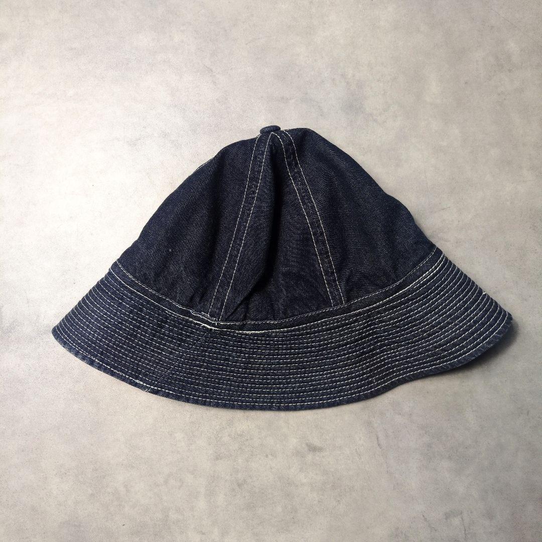 90s 00s ラルフローレン M-37 サンプリング デニム ハット