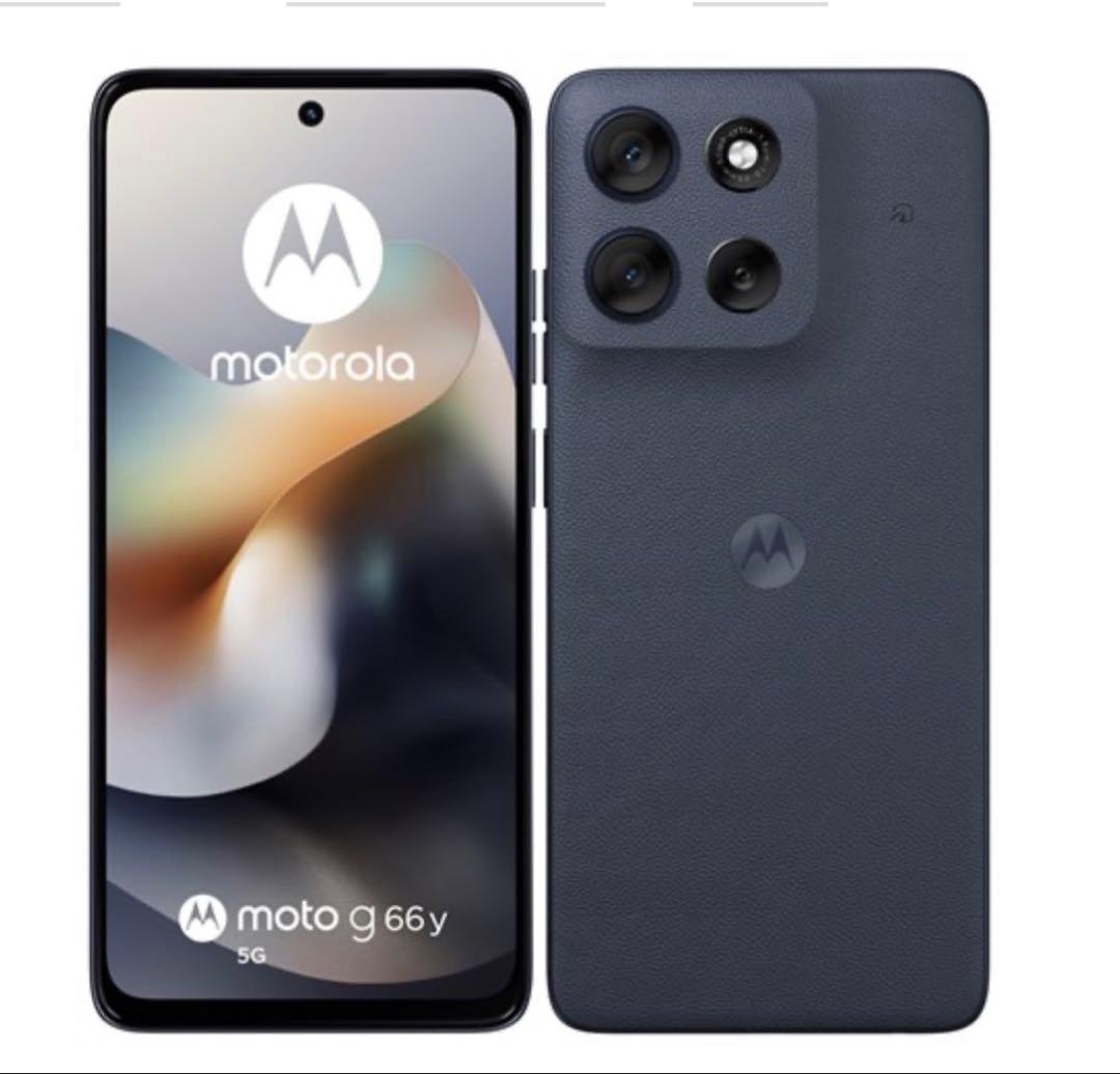 【完全・新品未使用未開封】moto g66y 5G 本体ブラックオイスター色
