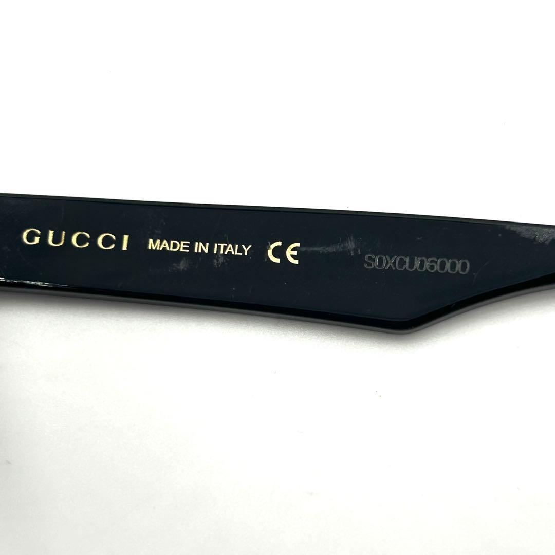 美品 GUCCI グッチ サングラス GG0965SA ブラック ロゴ