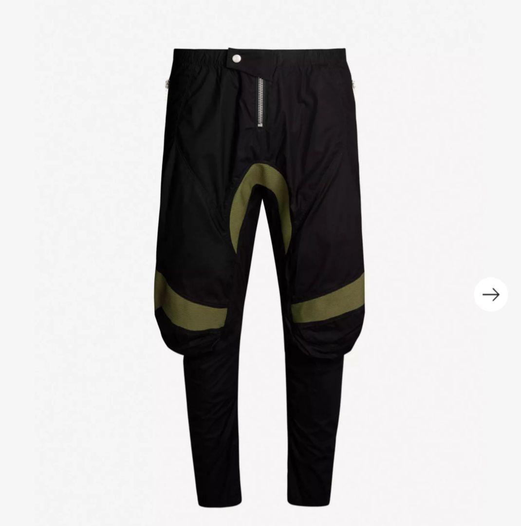 UNRAVEL PROJECT ブラックコットンモトクロストラウザーズ