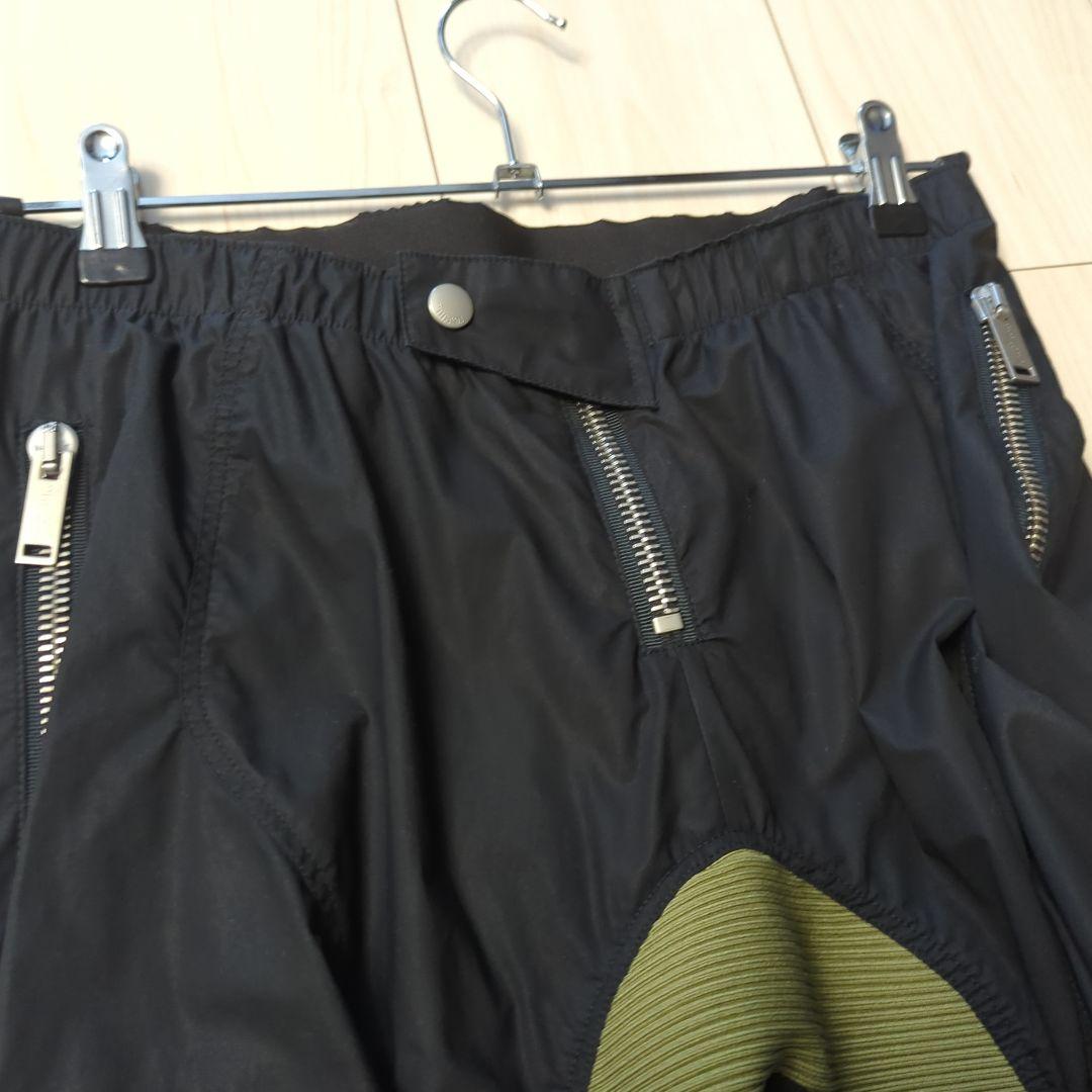 UNRAVEL PROJECT ブラックコットンモトクロストラウザーズ