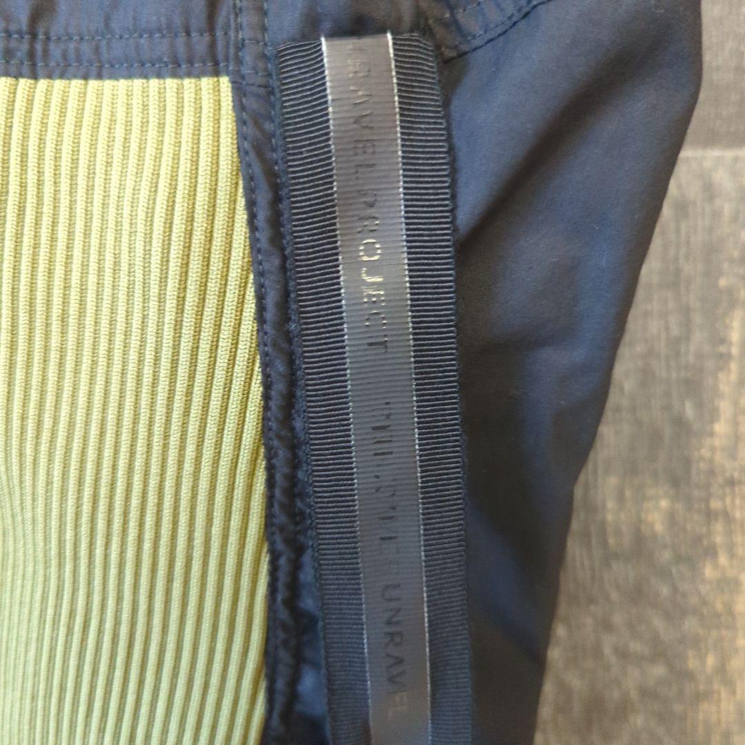 UNRAVEL PROJECT ブラックコットンモトクロストラウザーズ