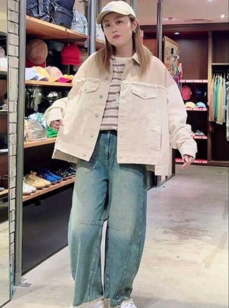 ニコアンド ☆MODE NORM CORE]リメイク風モンスターGジャン