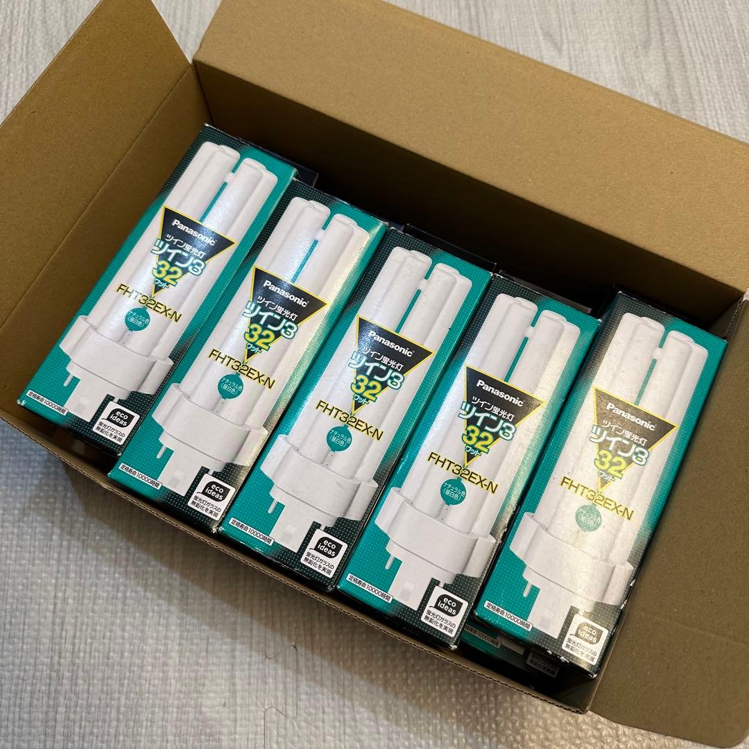 ユ*割様 【10個セット】Panasonic ツイン蛍光灯 ツイン3 32ワット