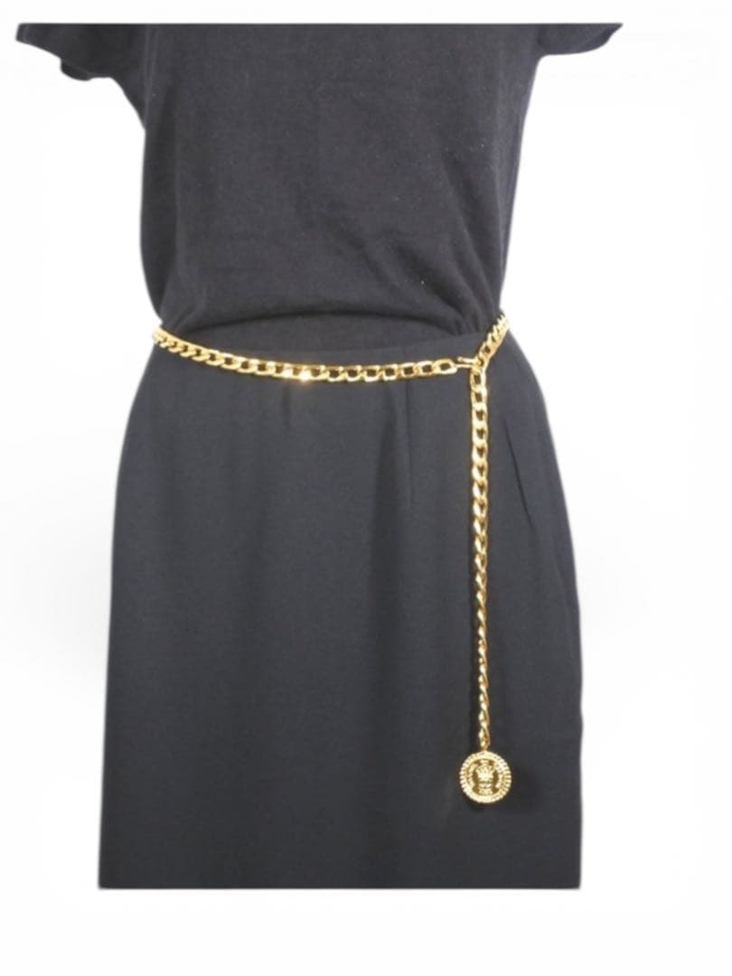 ⭐︎CHANEL⭐︎シャネル チェーンベルト 金GP レディース