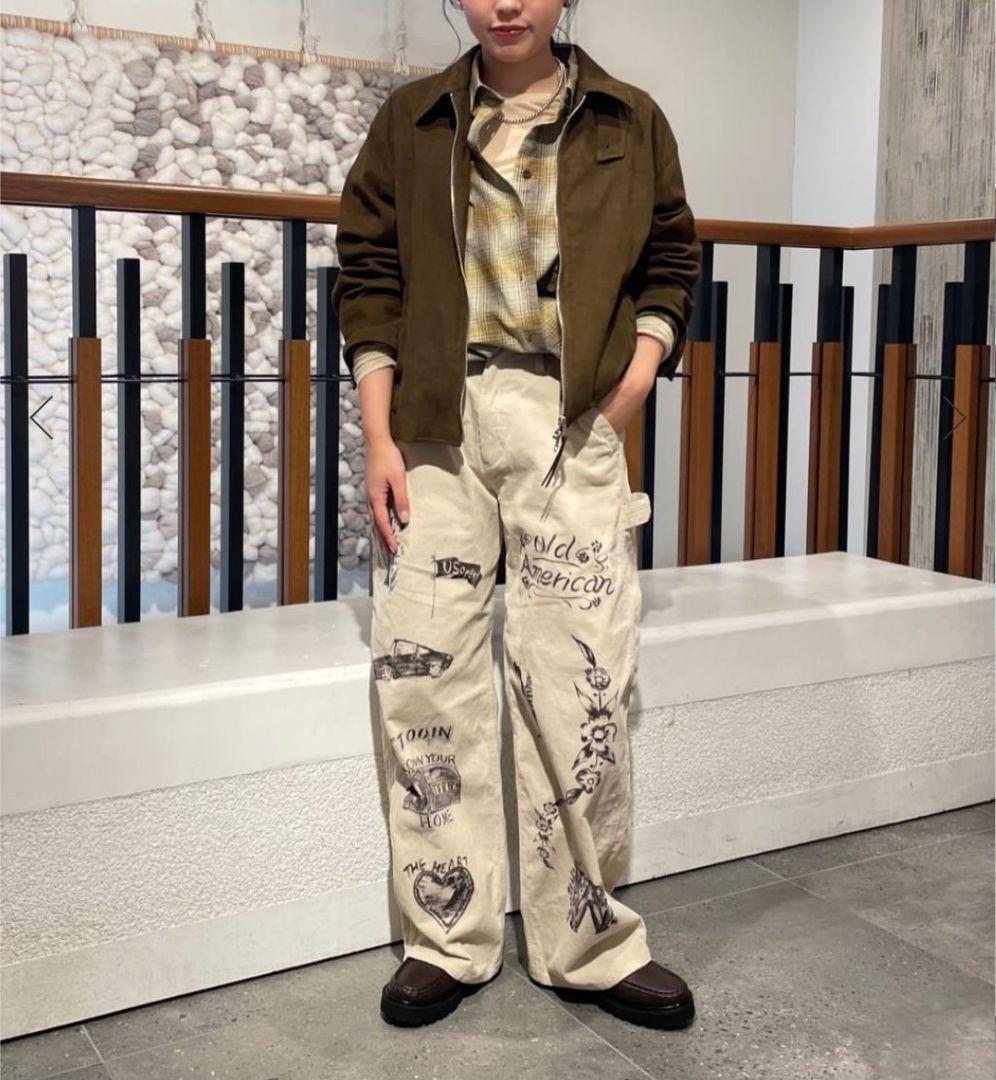 フレームワーク☆FRAMEWORK☆フェイクスエードブルゾン