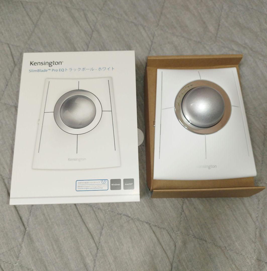 Kensington SlimBlade Pro EQ トラックボール ホワイト