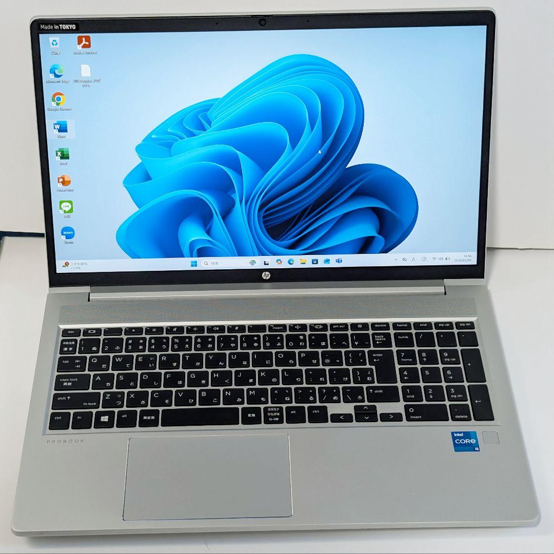 HPノートPC Windows11 core i5 第11世代 オフィス入り