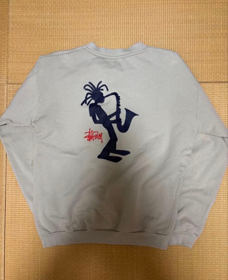 Old stussyシャドーマン　スウェット Mサイズ　USA製　紺タグ　90s