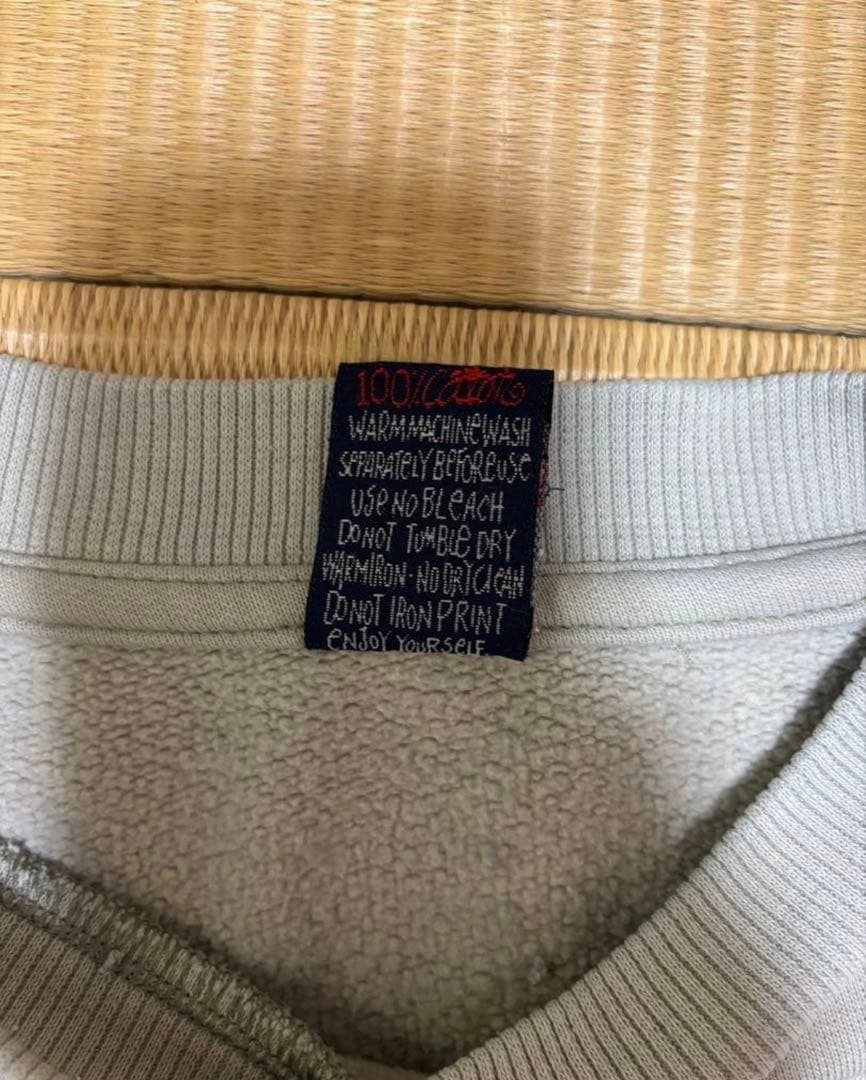 Old stussyシャドーマン　スウェット Mサイズ　USA製　紺タグ　90s