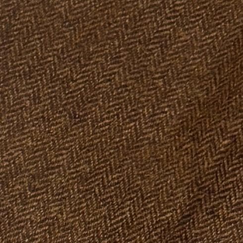 新品 MOON スラックス サイドアジャスター ヘリンボーン LL ツイード 茶