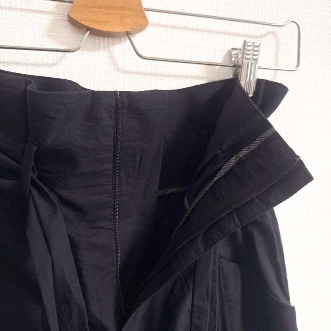 ブルネロクチネリ 近年 コットン混ウエストリボン付きタックパンツ