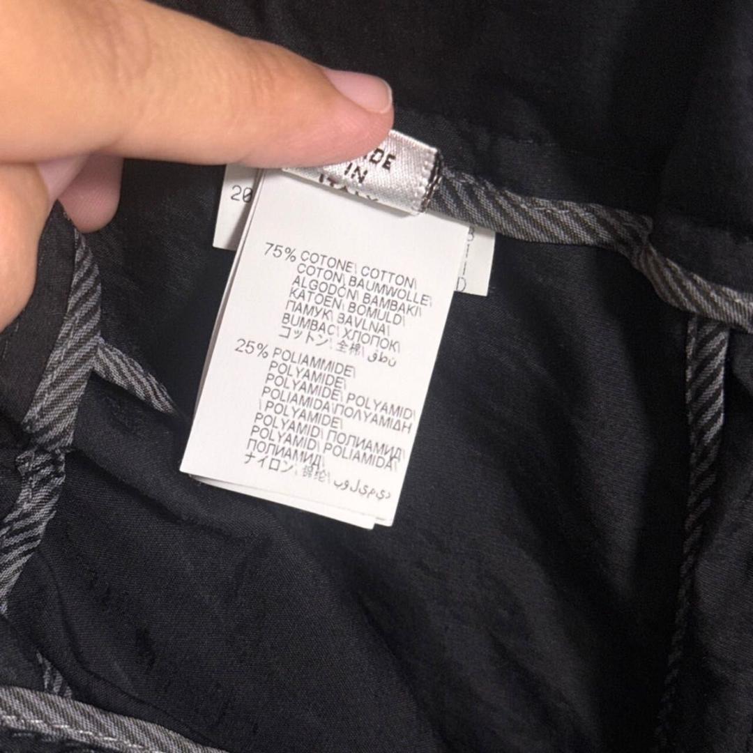 ブルネロクチネリ 近年 コットン混ウエストリボン付きタックパンツ