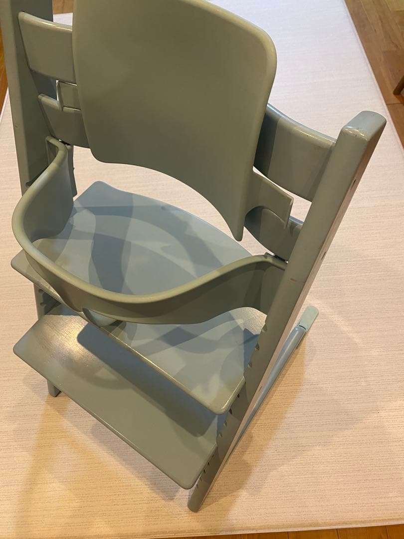 ストッケ　トリップトラップ　ベビーセット付き　美品 ベビーセット付き