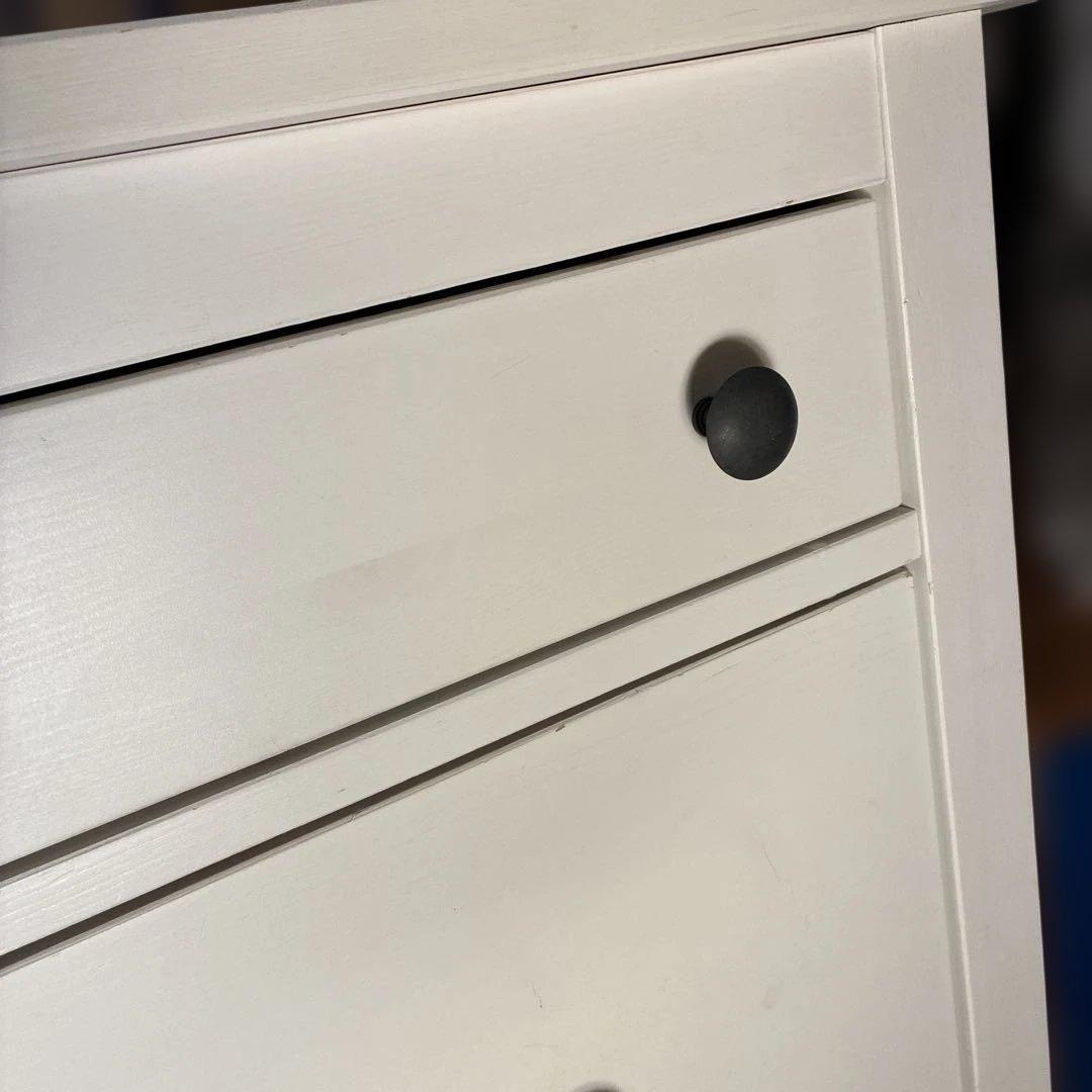 IKEA HEMNES チェストヘムネス5段　ホワイト 姫系 定価69,990円