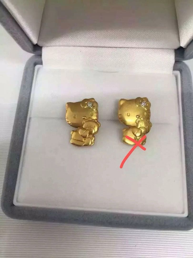 ハローキティサンリオペンダント2014年限定 ダイヤ1P SANRIO チャーム