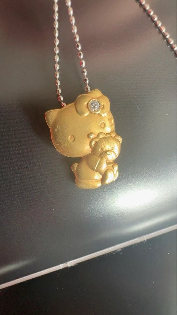 ハローキティサンリオペンダント2014年限定 ダイヤ1P SANRIO チャーム