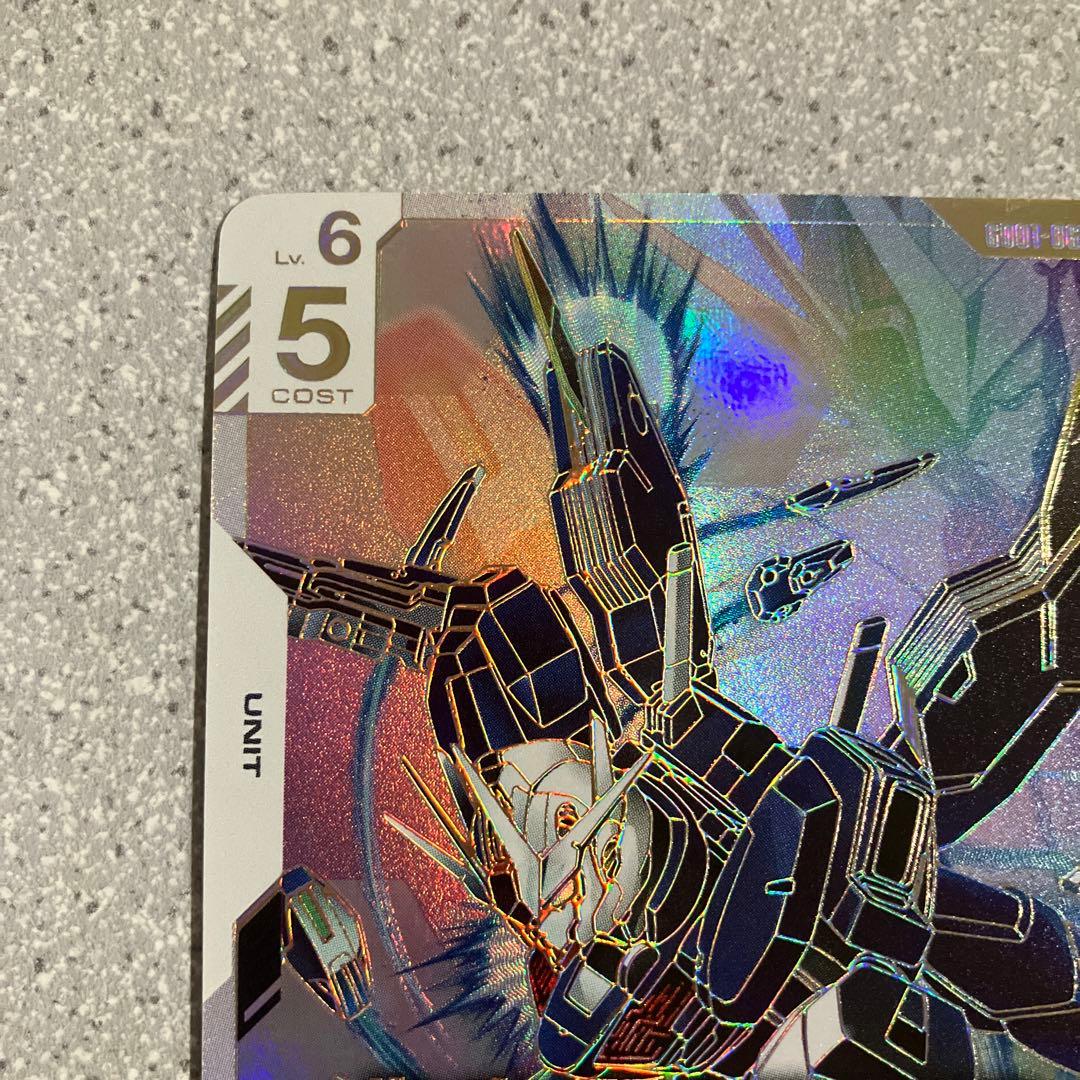 ☆ガンダムカードゲーム☆ガンダム・エアリアル（改修型）☆LR++☆未使用☆